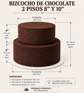 Tota 2 Niveles Chocolate 8"/10"