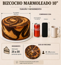 Cake Marmoleado 10"