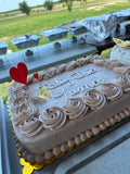 Torta Rectangular Decorada