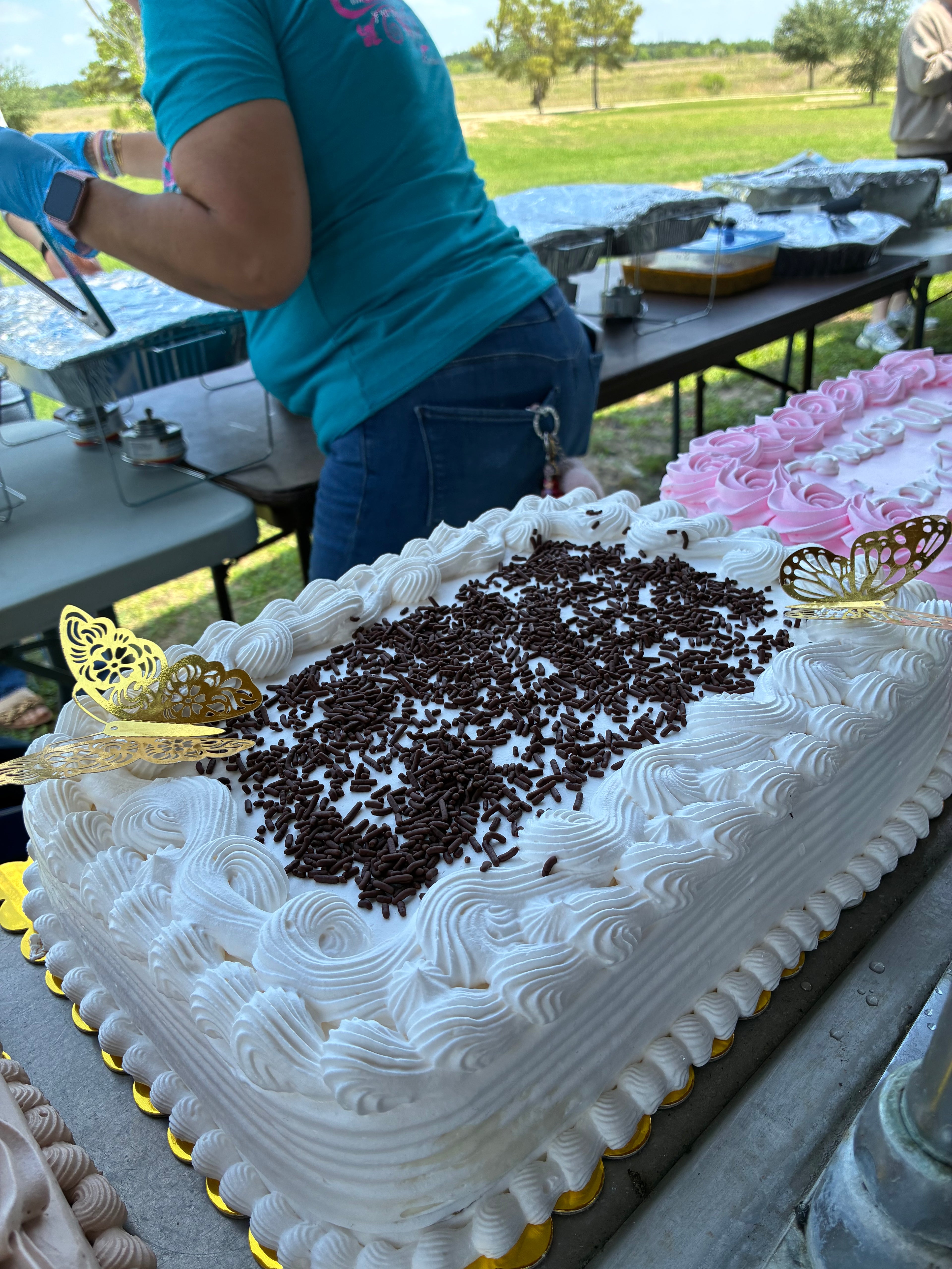 Torta Rectangular Decorada